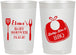 Personalized Baby Shower 22 oz Frosted Cups - Beers Bbq Babies | 90114
