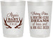Personalized Baby Shower 22 oz Frosted Cups - Bass Deer | 90120