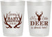 Personalized Baby Shower 22 oz Frosted Cups - My Little Deer | 90124
