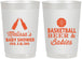 Personalized Baby Shower 22 oz Frosted Cups - Basketball Beer Babies | 90134