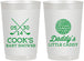 Personalized Baby Shower 22 oz Frosted Cups - Golf Little Caddy | 90135