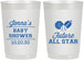 Personalized Baby Shower 22 oz Frosted Cups - Future All Star | 90146
