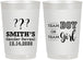 Personalized Baby Shower 22 oz Frosted Cups - Gender Reveal | 90150