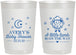 Personalized Baby Shower 22 oz Frosted Cups - Little Lamb On The Way | 90167
