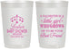 Personalized Baby Shower 22 oz Frosted Cups - Little Girls Best Friend | 90173
