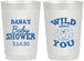 Personalized Baby Shower 22 oz Frosted Cups - Lion Wild About You | 90186