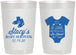 Personalized Baby Shower 22 oz Frosted Cups - Loved By All | 90188