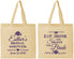 Personalized Bridal Shower Cotton Tote Bags - Eat Drink Shower Bride | 100002