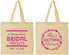 Personalized Bridal Shower Cotton Tote Bags - She's Getting Married | 100003
