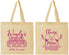 Personalized Bridal Shower Cotton Tote Bags - Future Mrs | 100011