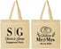 Personalized Engagement Cotton Tote Bags - Future Mr And Mrs | 10002