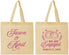 Personalized Engagement Cotton Tote Bags - We Are Engaged | 10003