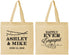 Personalized Engagement Cotton Tote Bags - Happily Ever Engaged | 10006