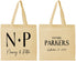 Personalized Engagement Cotton Tote Bags - Future | 10010