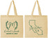 Personalized Wedding Cotton Tote Bags - California | 104
