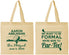 Personalized Bar Mitzvah Cotton Tote Bags - 13th Birthday Golf | 110010