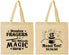 Personalized Bar Mitzvah Cotton Tote Bags - 13th Birthday Magic | 110016