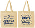 Personalized Bar Mitzvah Cotton Tote Bags - 13th Birthday Mazel Tov | 110019