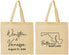 Personalized Wedding Cotton Tote Bags - Maryland | 119