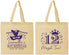 Personalized Bat Mitzvah Cotton Tote Bags - 12th Birthday Mazel Tov | 120000