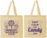 Personalized Bat Mitzvah Cotton Tote Bags - 12th Birthday Cupcake | 120001