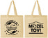 Personalized Bat Mitzvah Cotton Tote Bags - 12th Birthday Soccer | 120013