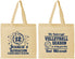 Personalized Bat Mitzvah Cotton Tote Bags - 12th Birthday Volleyball | 120016