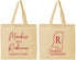 Personalized Wedding Cotton Tote Bags - Mississippi | 123