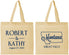 Personalized Wedding Cotton Tote Bags - Montana | 125