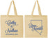 Personalized Wedding Cotton Tote Bags - Nevada | 127
