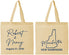 Personalized Wedding Cotton Tote Bags - New Hampshire | 128