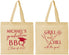 Personalized Graduation Cotton Tote Bags - Class Of 2027 Bbq | 130009