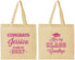 Personalized Graduation Cotton Tote Bags - Class Of 2027 Kiss Class Goodbye | 130029