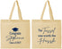 Personalized Graduation Cotton Tote Bags - Class Of 2027 Tassel Hassel | 130031