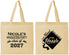 Personalized Graduation Cotton Tote Bags - Class Of 2027 Tassel Hassel | 130032