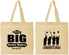 Personalized Graduation Cotton Tote Bags - Class Of 2027 Dream Big | 130039