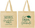 Personalized Graduation Cotton Tote Bags - Class Of 2027 Eat Drink Graduate | 130043