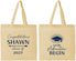 Personalized Graduation Cotton Tote Bags - Class Of 2027 Adventure Begin | 130048