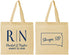 Personalized Wedding Cotton Tote Bags - South Dakota | 140