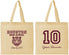Personalized Class Reunion Cotton Tote Bags - Class Of 2017 10 Year | 140015