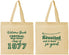 Personalized Class Reunion Cotton Tote Bags - Class Of 1977 50 Year | 140029