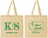 Personalized Wedding Cotton Tote Bags - Washington | 146