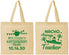 Personalized Retirement Cotton Tote Bags - Nacho Average Teacher | 150023