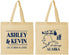 Personalized Wedding Cotton Tote Bags - Alaska | 151