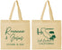 Personalized Wedding Cotton Tote Bags - California | 154