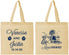 Personalized Wedding Cotton Tote Bags - Hawaii | 160