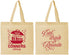 Personalized Family Reunion Cotton Tote Bags - Bbq Eat Drink Reunite | 160000