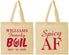 Personalized Family Reunion Cotton Tote Bags - Crawfish Boil | 160009