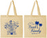 Personalized Family Reunion Cotton Tote Bags - Beach Family Repeat | 160014