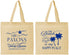 Personalized Family Reunion Cotton Tote Bags - Beach Is My Happy Place | 160016